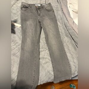 Garage Women's Gray Flare Jeans